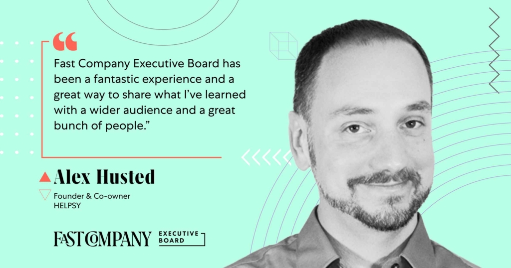 Fast Company Executive Board Gives Alex Husted Support for His Company’s Environmental Mission