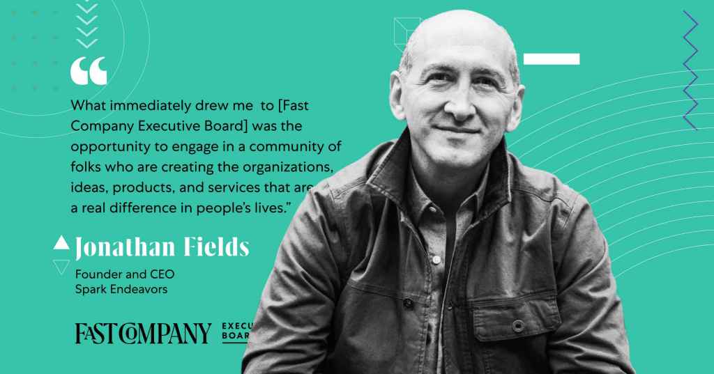 Jonathan Fields Drawn to Fast Company Executive Board’s Insightful and Highly Curated Community