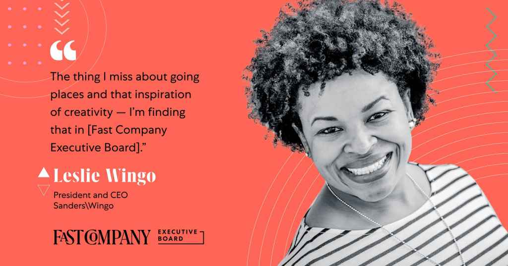 Leslie Wingo Finds Inspiration Through Fast Company Executive Board’s Diverse Membership
